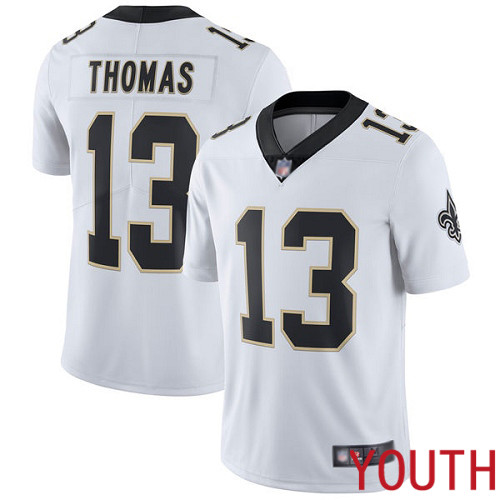 New Orleans Saints Limited White Youth Michael Thomas Road Jersey NFL Football #13 Vapor Untouchable Jersey